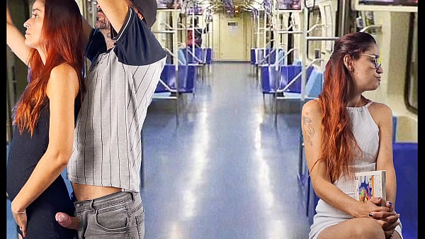 Pervert cums on bus passenger's tits in public!  