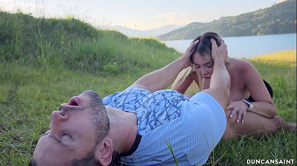 Scenic fuck with big tit blonde whore