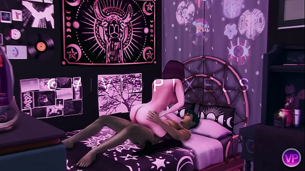 Raven & Beast Boy Animation FULL (Hard Sex) - SIMS 4 