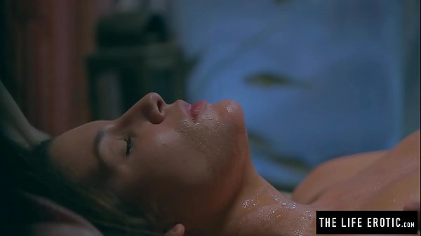 Creepy movie with a sexy girl that frigs herself with honey and a cucumber