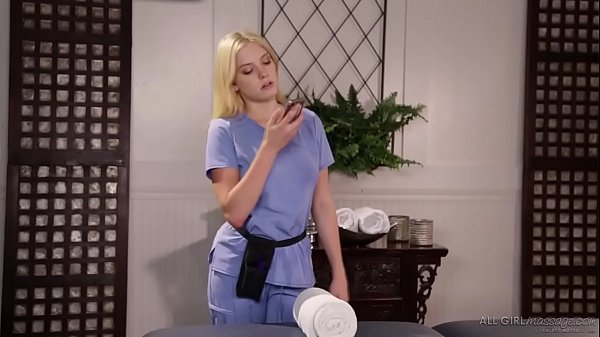 Celebrity in the massage parlour - Riley Nixon and Giselle Palmer