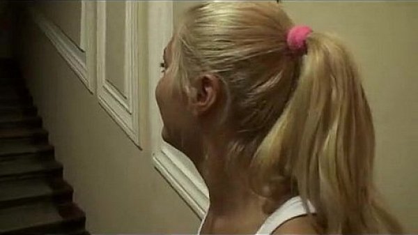 Amateur sex free scenes of blonde girl fucking in porch