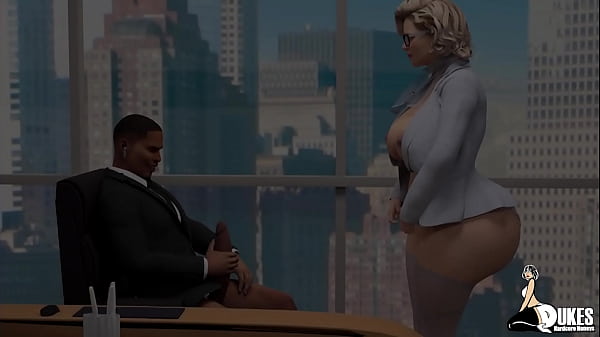 MILF lets her BBC boss drill her pussy to remain his employee