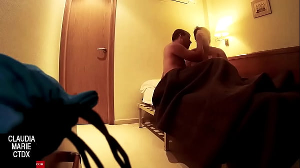 They make love in bed in a very romantic way  