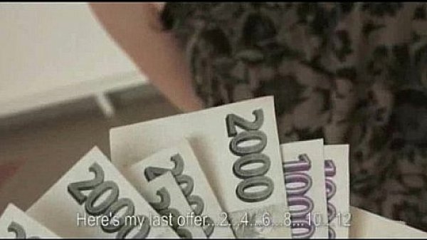 Real amateur red hair Czech girl Marla drilled for some money  