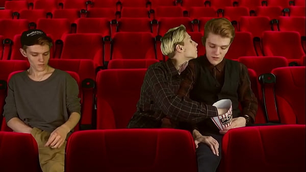 Cinema hall. The boys liked not only the movie