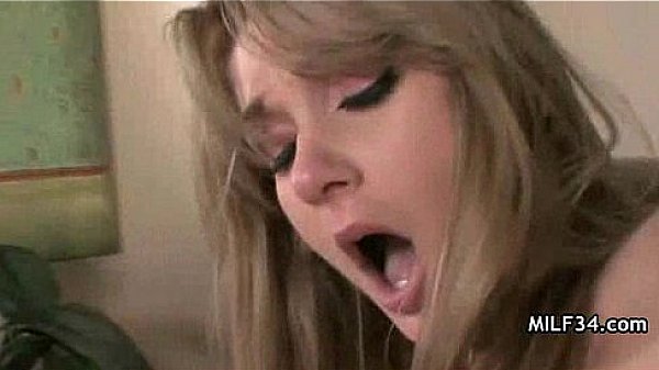 Horny big tit milf loves anal