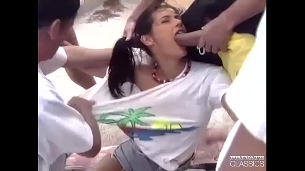 Double Anal and Gangbang with Ildico