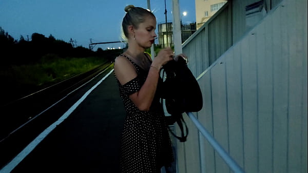 slut, train stop, fuck cum