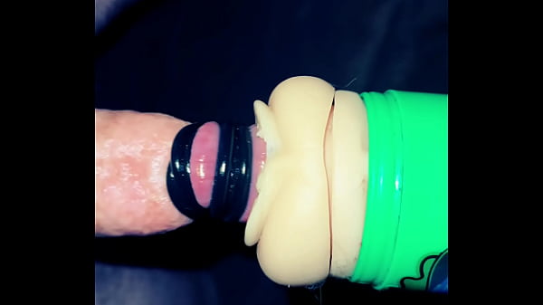 Gains after cock bondage  