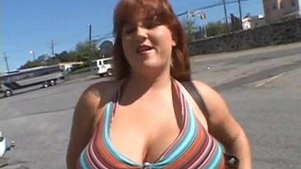 Redhead BBW Titjob and blowjob