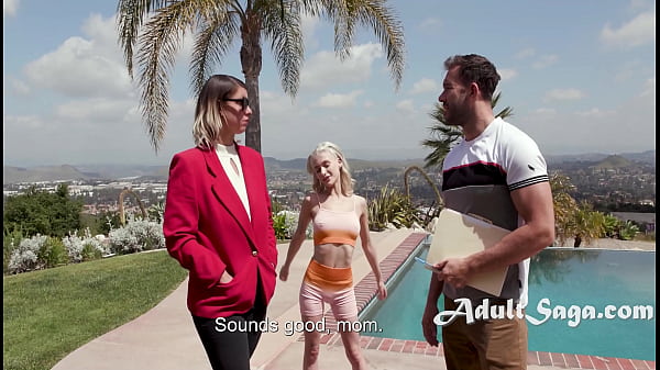 Petite Rich Teen Lets Solar Panel Salesman Ass Fuck Her