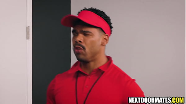 Hot jocks caught having gay sex by black coach