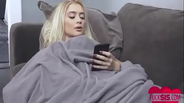 Blonde stepsister fucking stepbrother pov