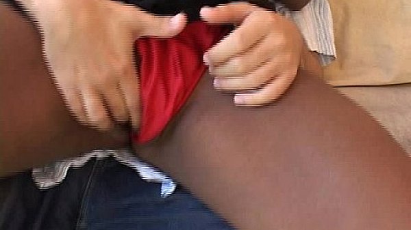 Busty black chick anal fucked