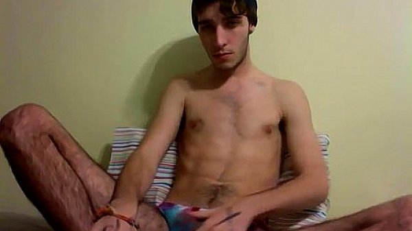 Smart gay sexy gey fuck He gropes himself through his cut-offs before 