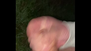 massage on woodland public land have cumshot