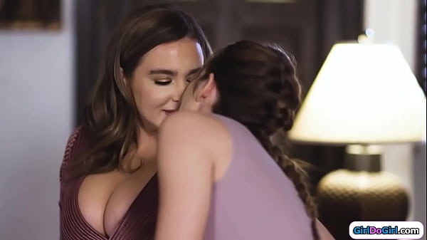 Stepdaughter masturbates on stepmoms lesbian audiobook when the busty milf walks in.She confesses shes curious.The small tits brunette facesits her 