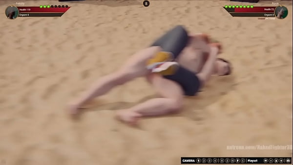 Felicity VS Rosie [NF3D Mixed MMA Combat Femdom]