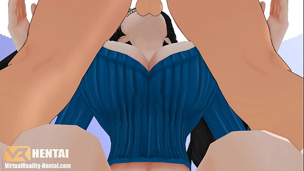 One piece nico robin sucking Dick 3D
