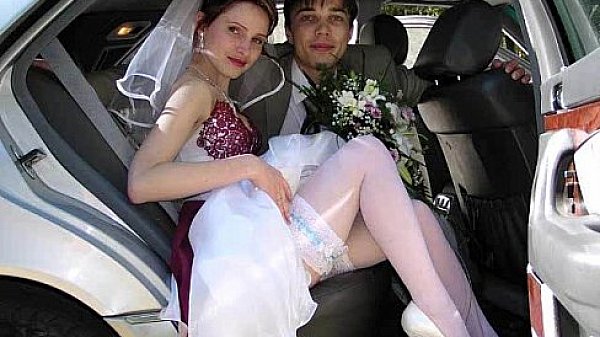 Real Exhibitionist Brides!  