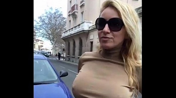 Dirty and Flashing in public in Barcelona