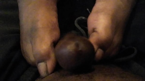 Goddess Alisha first foot job and cum on toes