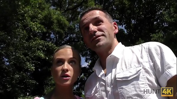 HUNT4K. Unexpected awesome sex in front of her bf