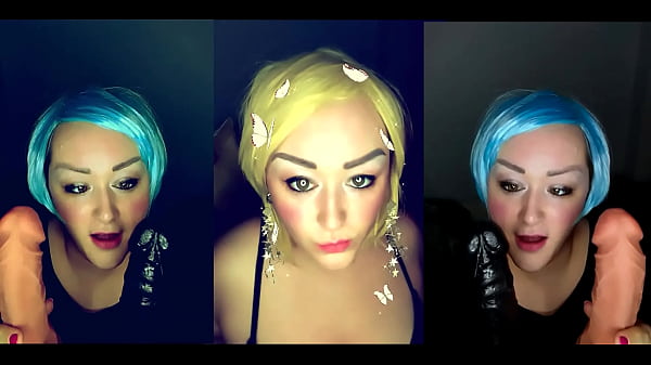 Goddess Lana wants you to practice with 2 dildos one in your mouth and one in your butt hole