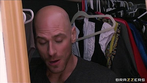 Single blonde MILF catches her peeping tom and punishes him