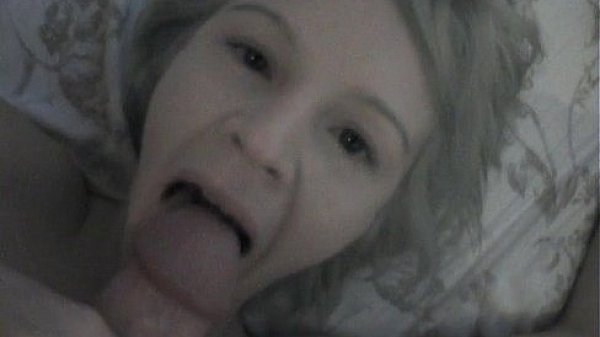 Charming chick is nailed  