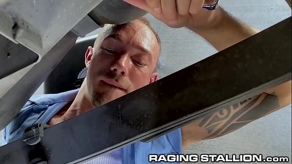 Dude Gets Fucked In The Bathroom Stall