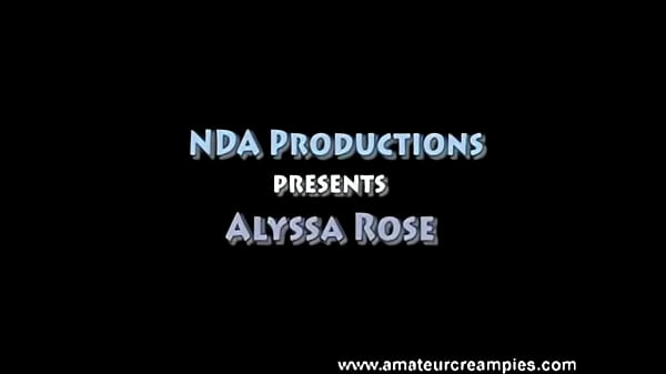 Alyssa Rose in Amateur Creampies