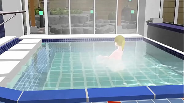 エマ　外国人美女が日本の銭湯に全裸で入浴してみた【タオルなし】