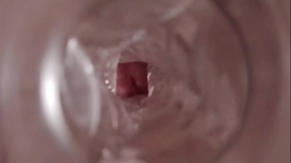 AceAstra Cums in a Fleshlight (Inside View!)