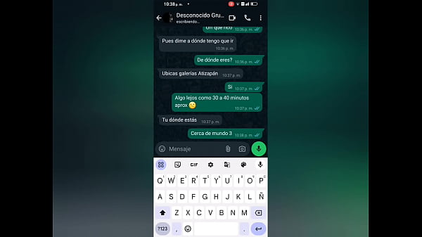 Sharon y un desconocido de un Grupo de WhatsApp viene a mi casa mientras mi esposo trabaja me da verga y unas ricas mamadas de culo todo termina grabado por una camara oculta me convert&iacute; en su puta