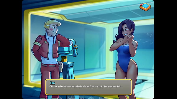 Jogo Adulto Space Rescue ep 3 - Adorei tirar fotos dessa Morena Gostosa