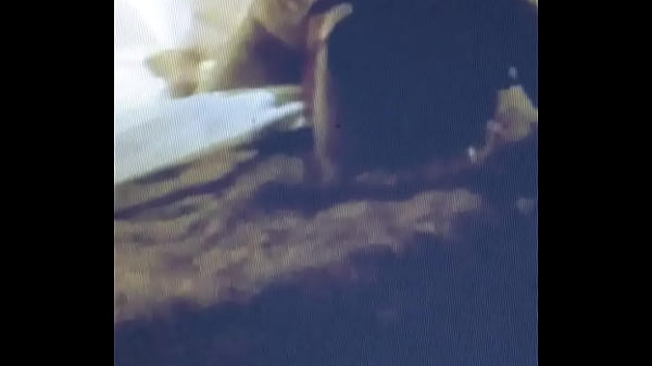 Interracial doggy style