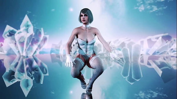 Toned mature Ashley Graham in sexy white underwear dances sensually