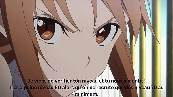 JOI Hentai Asuna Yuki fr Anal, Pissplay, Female domination, humiliation