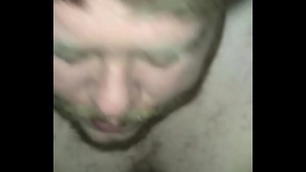 White guy sucks dick off p.