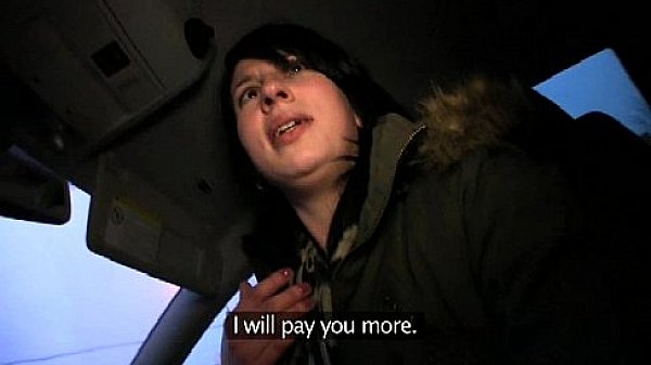 PublicAgent Jana fucks me in the car for money