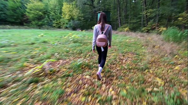 Risky Blowjob in Public Park &ndash; Ending in Facial