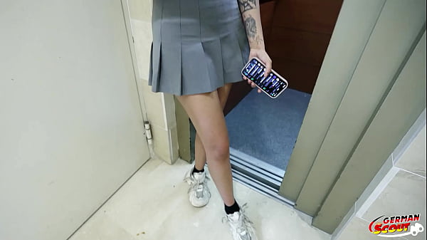 GERMAN SCOUT - Latina Girl Kitty Love Pick Up for Casting Fuck with massive Cum