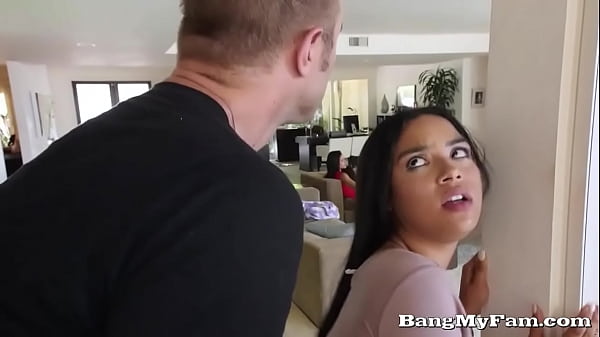 Horny Stepsis Maya Ploughed By Big Dick At Video Evening