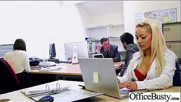 (lou lou) Big Tits Office Slut Girl Get Hard Style Nailed video-24