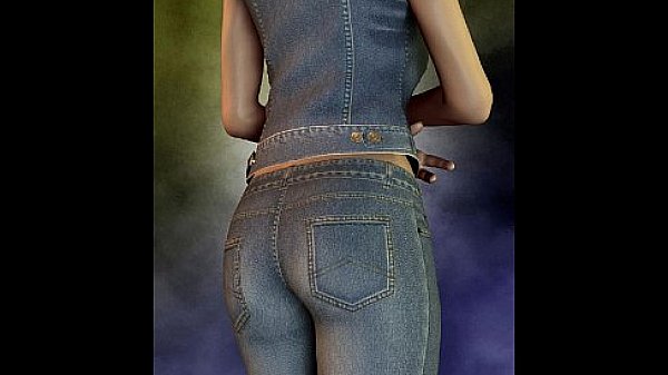 3d Babe in Denim
