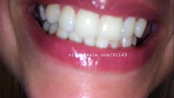 Mouth Fetish - Diana Mouth Video 1