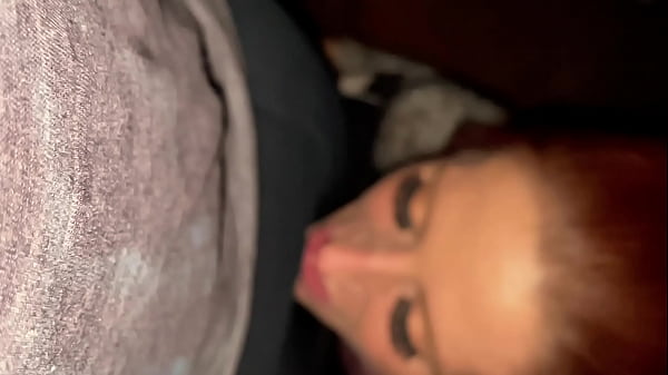 Redhead Sucks A Limp Dick (slow motion)  