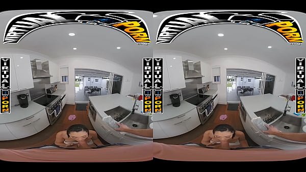 VIRTUAL PORN - Dirty Dish Dick Down For Madi Laine